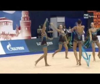 Russia 2010 Moscow World Champ AA 2 ropes 3 ribbons
