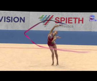 Gimnasia rítmica. Cto Europa 2013. Final Cinta (7-9) Margarita Mamun