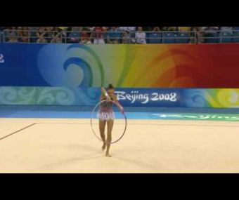 Evgenia Kanaeva Beijing 2008 Hoop