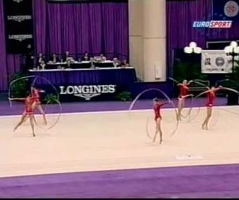 Russia (RUS) 5 Ribbons 2002 AA (WC, New Orleans)