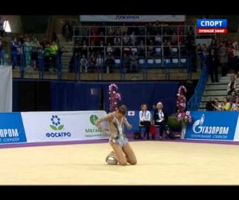 Aleksandra Soldatova. 2015 Moscow Grand Prix. EF. Ball
