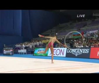 Daria Kondakova - Hoop Ball (Mie RG WC 2009 Day5)