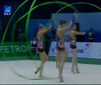 Russia 5 ribbons Baku EC 2009 final