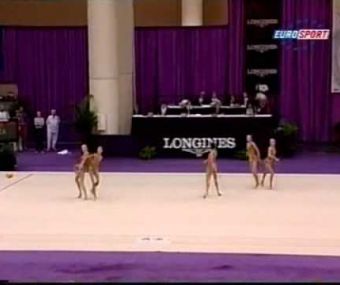 Russia (RUS) 3 Ropes & 2 Balls 2002 AA (WC, New Orleans)