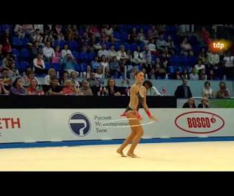 Cto Europa rítmica 2012. AA. Grupo A (1-42) Merkulova (aro)