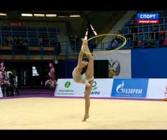 Irina Annenkova. 2015 Moscow Grand Prix. Hoop