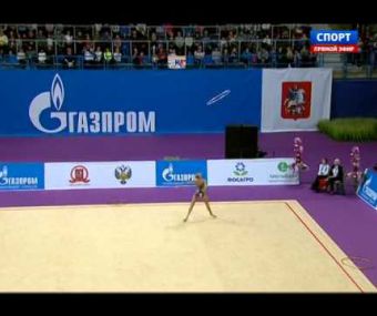 Yana Kudryavtseva. 2015 Moscow Grand Prix. EF. Hoop