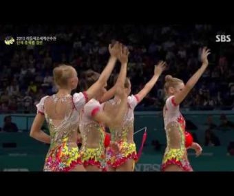 Team Russia. ball+ribbon. Group Final