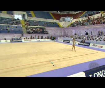 MAMUN Margarita (RUS) - 2014 Rhythmic Worlds, Izmir (TUR) - Qualifications Clubs