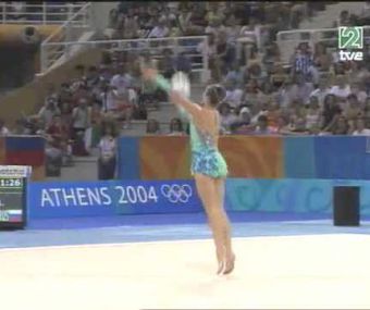 Кабаева, мяч