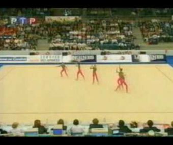 Russia Junior (RUS) 5 Ropes 2001 EF (EC, Geneva)