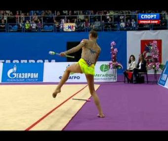 Aleksandra Soldatova. 2015 Moscow Grand Prix. EF. Clubs