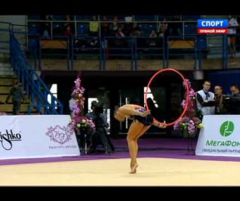Ekaterina Vedeneeva. 2015 Moscow Grand Prix. Hoop