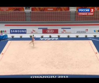 Maria Titova. 2015 Universiade. EF. Ball